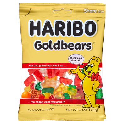 Haribo Goldbears Gummi Bears 5oz