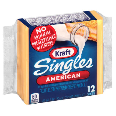 Kraft Singles American Cheese Slices 12ct 8oz