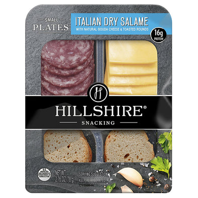 Hillshire Italian Dry Salame & Gouda Cheese with Crackers 2.76oz