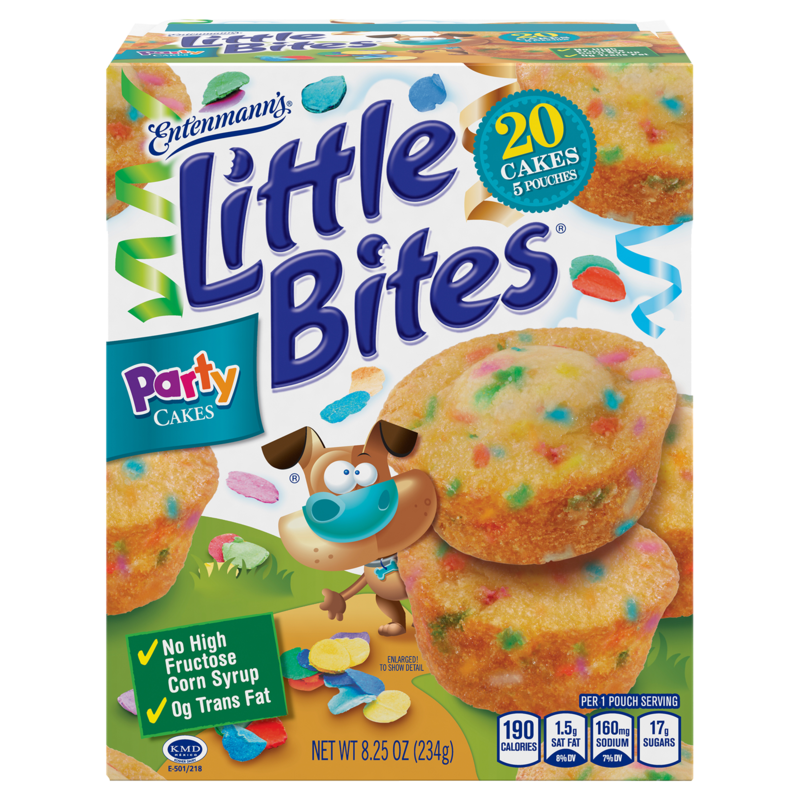 Entenmann's Little Bites Party Cake Muffins 20ct