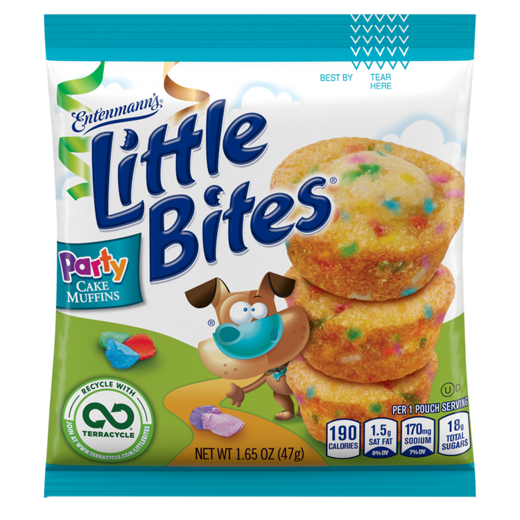 Entenmann's Little Bites Party Cake Muffins 4ct
