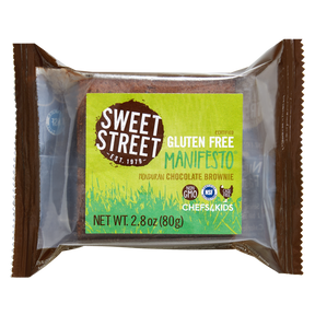 Sweet Street Gluten Free Honduran Chocolate Manifesto Brownie 2.8 oz