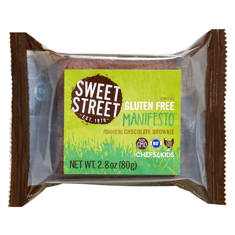 Sweet Street Gluten Free Honduran Chocolate Manifesto Brownie 2.8 oz