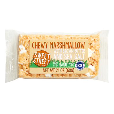 Gluten Free Chewy Marshmallow Manifesto Bar - Sweet Street 2.1oz