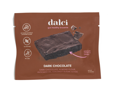 Dalci Dark Chocolate Gut-Healthy Brownie 51g