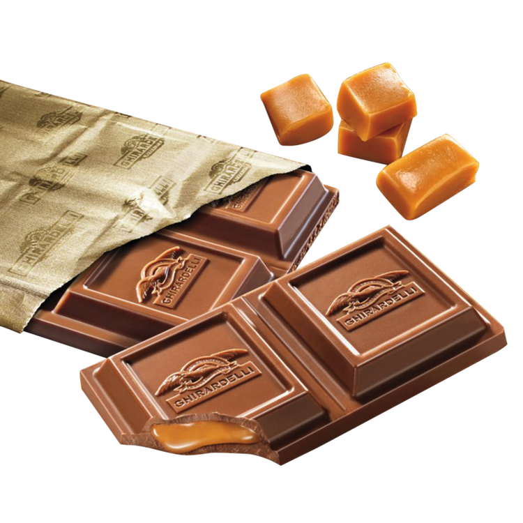 Ghirardelli Milk Chocolate Caramel Bar 3.5oz