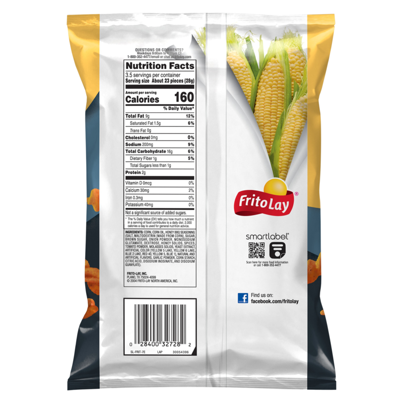 Fritos Flavor Twists Honey Barbeque 3.5oz