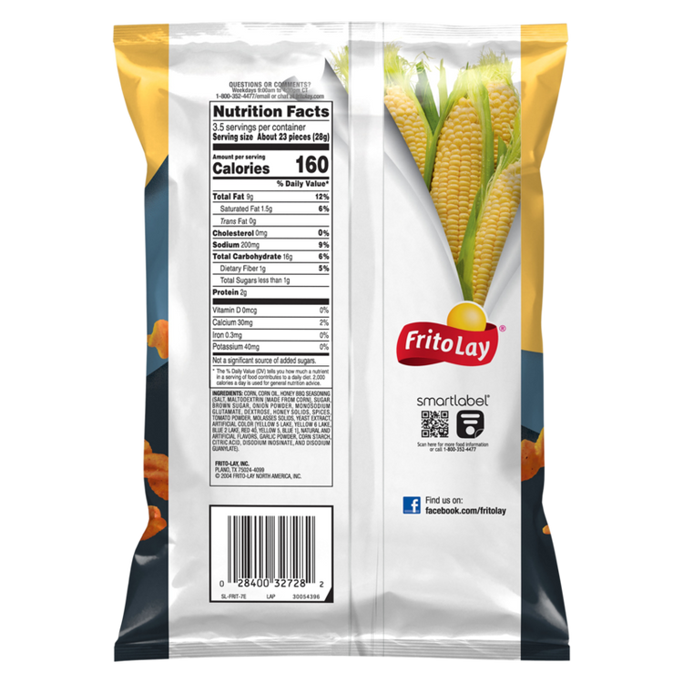 Fritos Flavor Twists Honey Barbeque 3.5oz