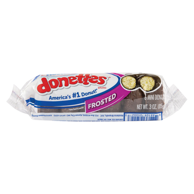 Hostess Donettes Frosted Mini Donuts Single Serve 6ct