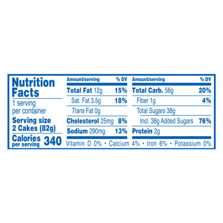 Hostess Cinnamon Streusel Coffee Cakes Single Serve 2ct