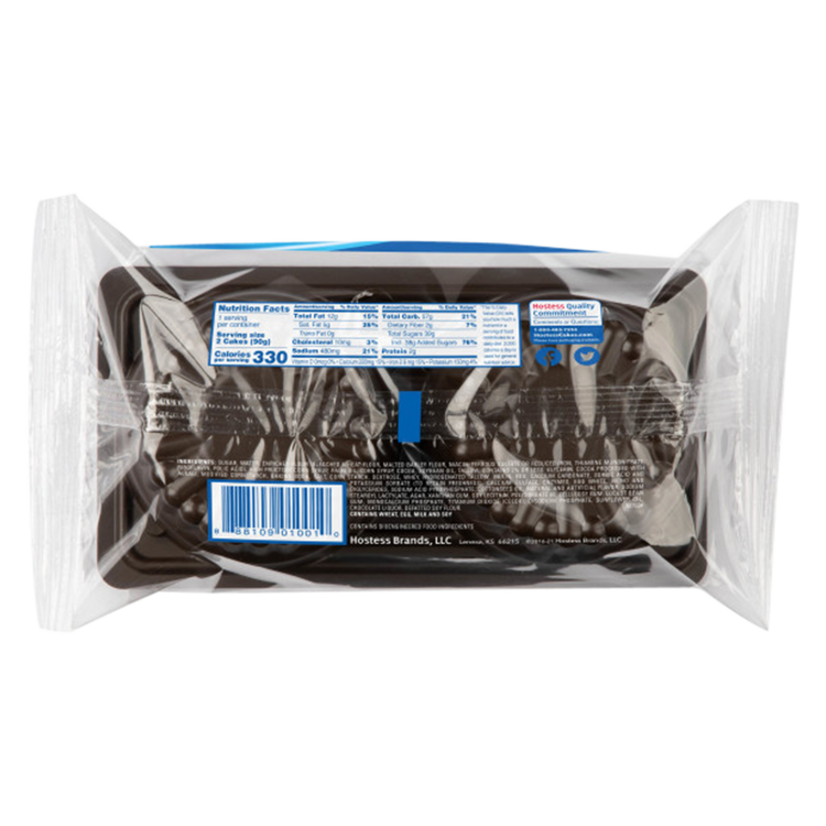 Hostess Chocolate CupCakes Single Serve 2ct