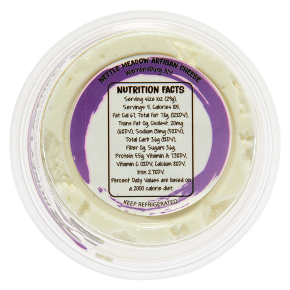 Nettle Meadow Fromage Blanc Honey Lavender Cheese Cups 5oz