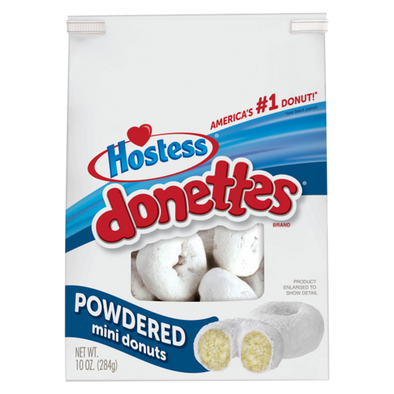 Hostess Donettes Powdered Mini Donuts Bag 10oz