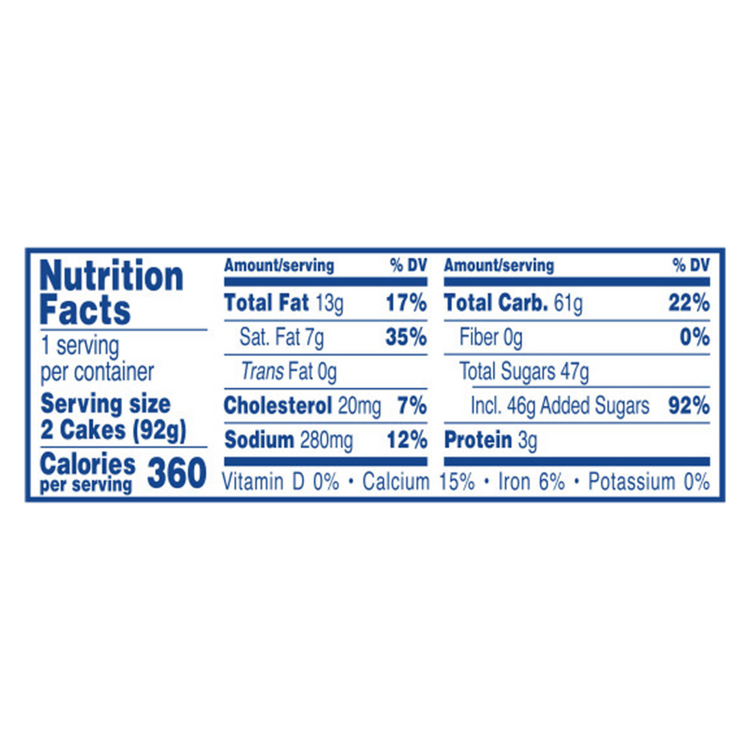 Hostess Birthday CupCakes Single Serve 2ct