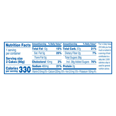 Hostess Chocolate CupCakes Single Serve 2ct