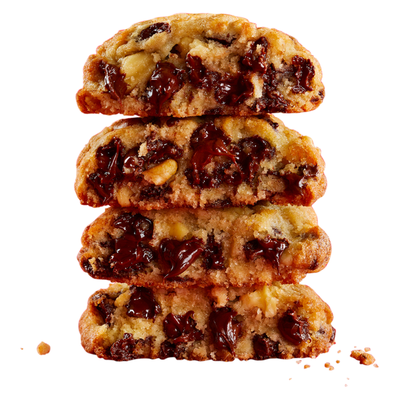 Levain Bakery Chocolate Chip Walnut Frozen Fully-Baked Cookies 8ct