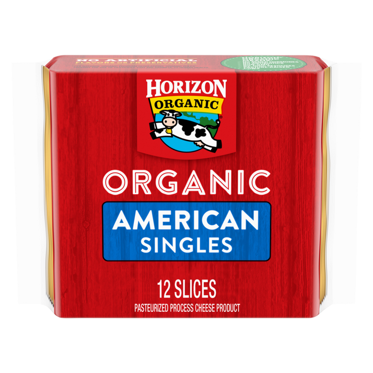 Horizon Organic American Cheese Singles 12 Slices 8oz