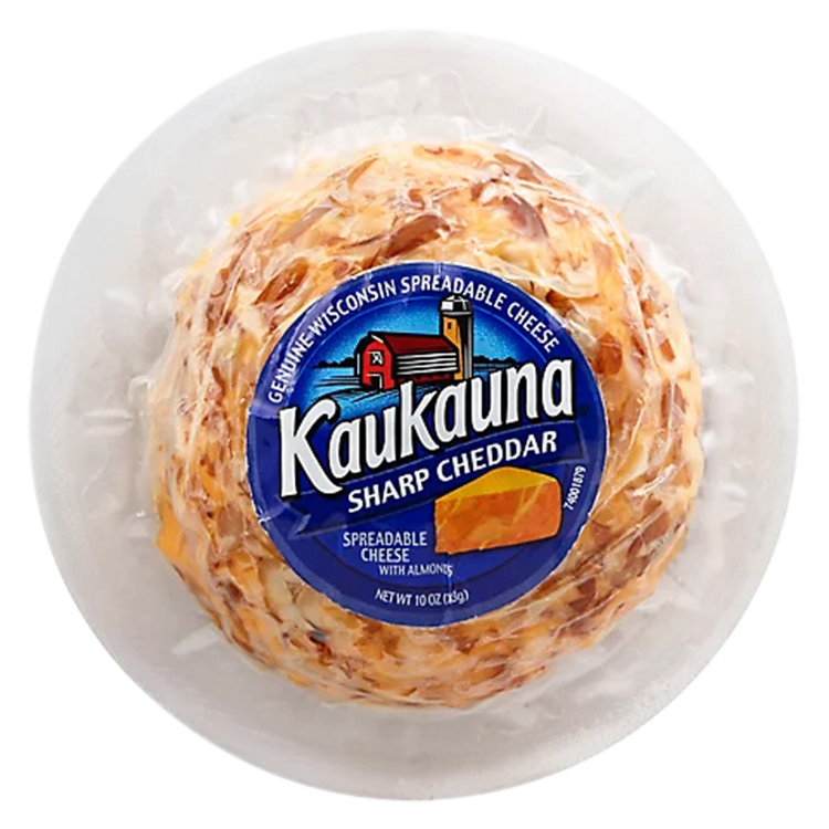 Kaukauna Cheddar Ball 10oz