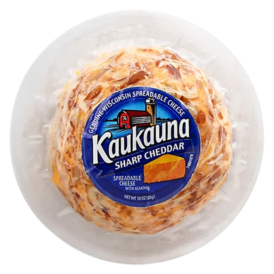 Kaukauna Cheddar Ball 10oz