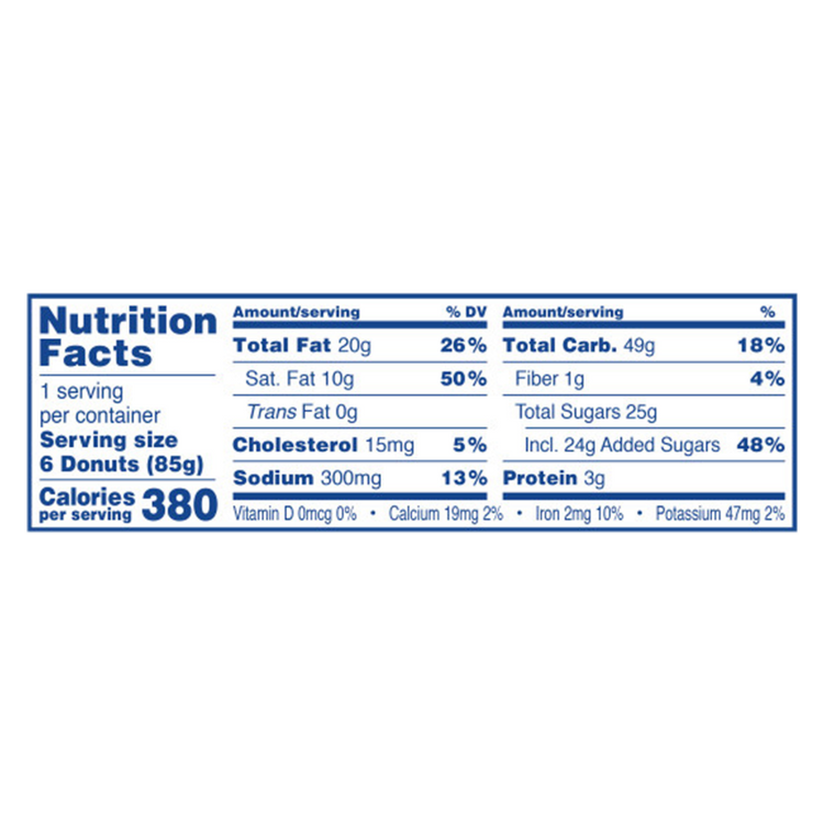 Hostess Donettes Powdered Mini Donuts Single Serve 6ct
