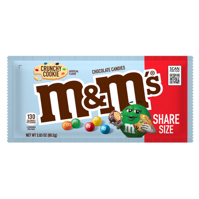 M&Ms Crunchy Cookie Share Size 2.83oz