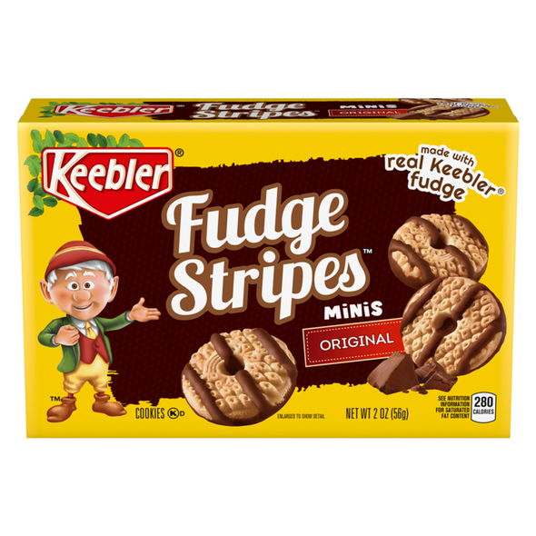 Keebler Fudge Stripes Minis 2oz Box