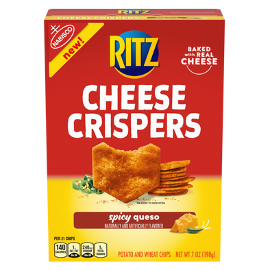 Ritz Cheese Crispers Spicy Queso 7oz