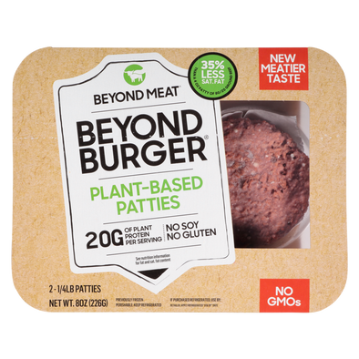 Beyond Meat Beyond Burger Plant Based Patties 2ct 8oz