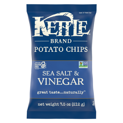 Kettle Brand Sea Salt And Vinegar Chips 7.5oz