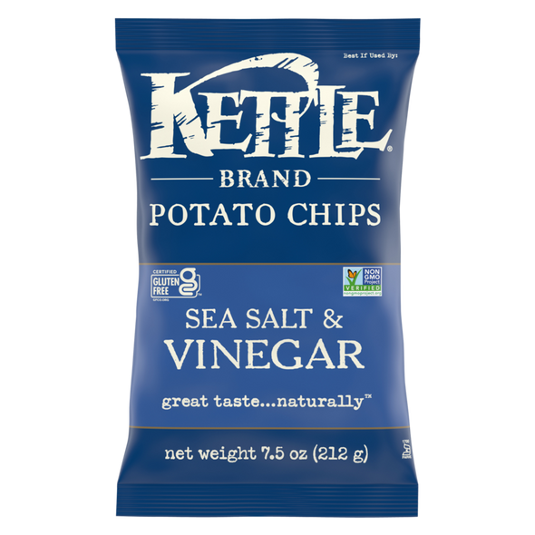 Kettle Brand Sea Salt And Vinegar Chips 7.5oz