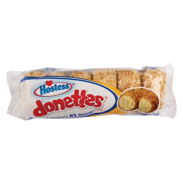 Hostess Crunch Donettes Mini Donuts Single Serve 6ct