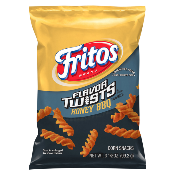 Fritos Flavor Twists Honey Barbeque 3.5oz