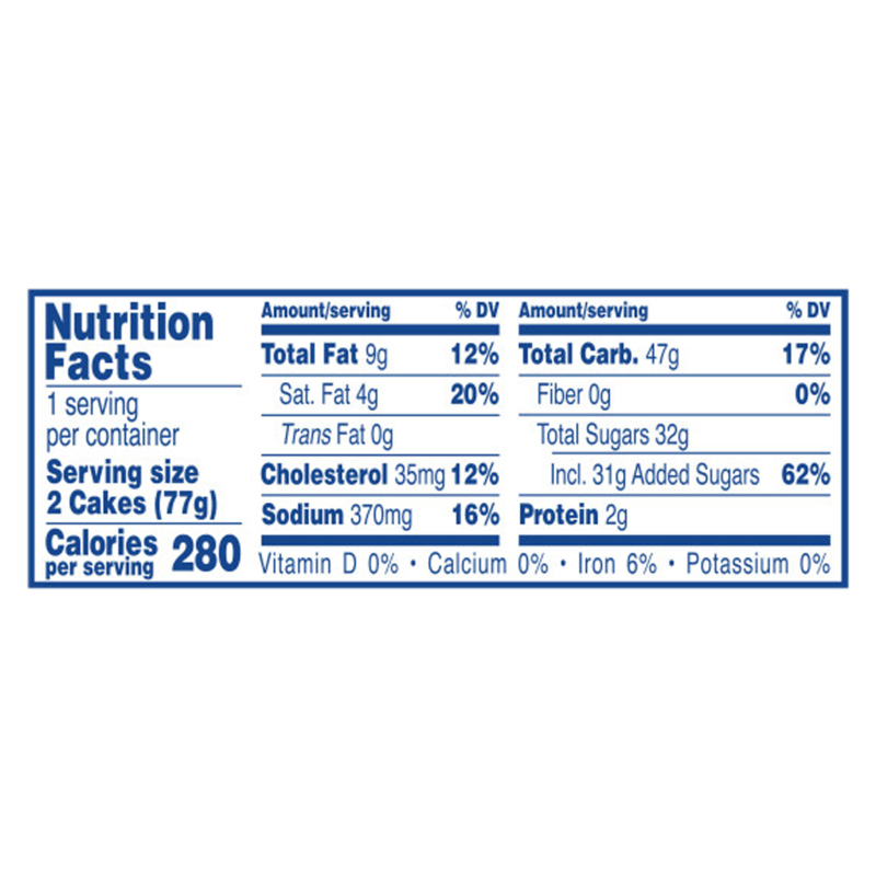 Hostess Twinkies Single Serve 2ct