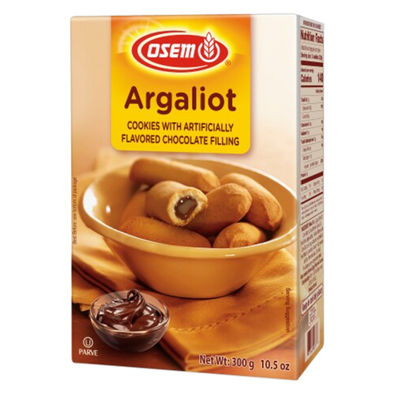 Osem Argaliot Chocolate Flavor Filled Cookies 10.5oz