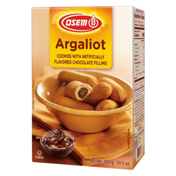 Osem Argaliot Chocolate Flavor Filled Cookies 10.5oz