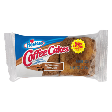 Hostess Cinnamon Streusel Coffee Cakes Single Serve 2ct