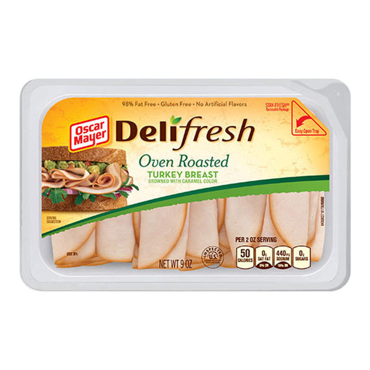 Oscar Mayer Deli Fresh Oven Roasted Turkey Breast 9oz
