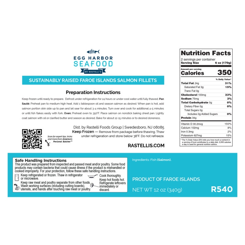 Frozen Rastelli's Protein Box - Chicken, Beef, & Fish Sampler