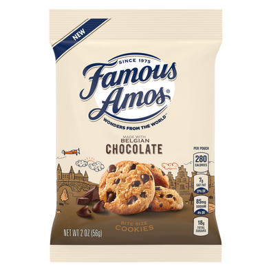 Famous Amos Belgian Chocolate Chip Cookies 2oz