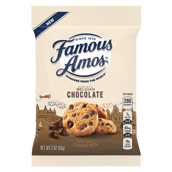 Famous Amos Belgian Chocolate Chip Cookies 2oz