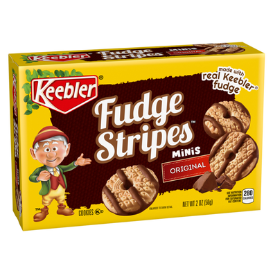 Keebler Fudge Stripes Minis 2oz Box