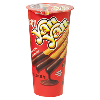 Yan Yan Chocolate Creme Dip & Crispy Stick 2oz