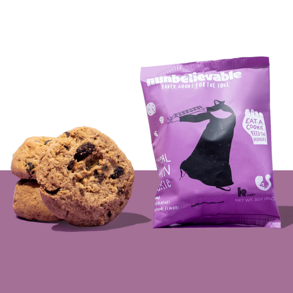 Nunbelievable Oatmeal Raisin Artisanal Cookie 3oz